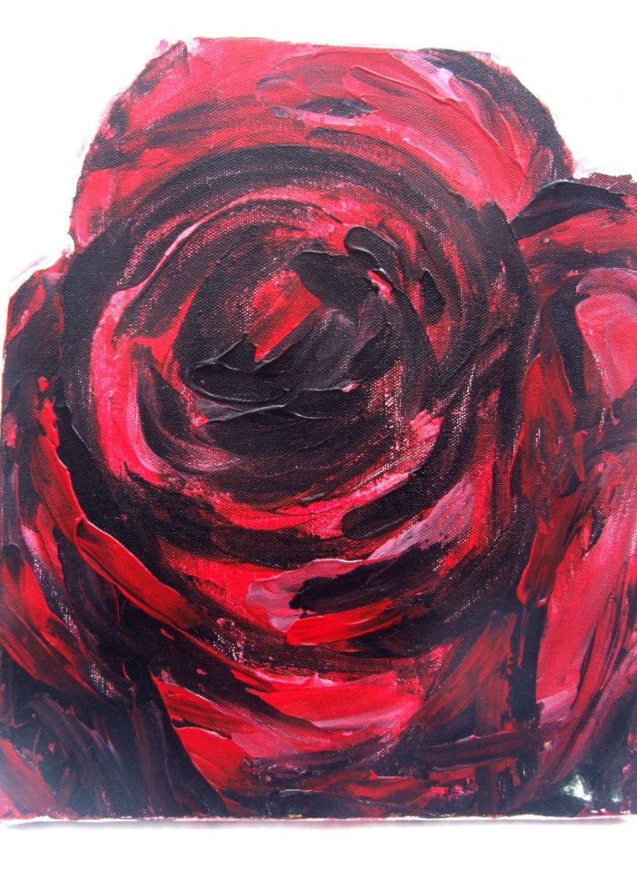 12"X10" acrylic on canvas